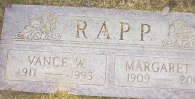 Vance William Rapp on Sysoon