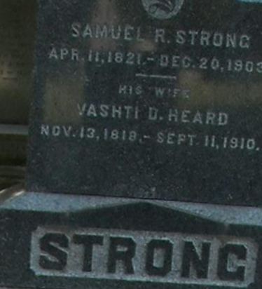 Vashti Decker Heard Strong on Sysoon