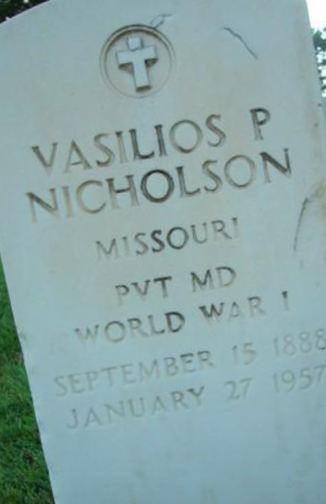 Vasilios P Nicholson on Sysoon