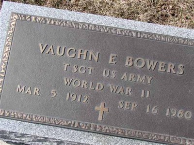 Vaughn E. Bowers on Sysoon