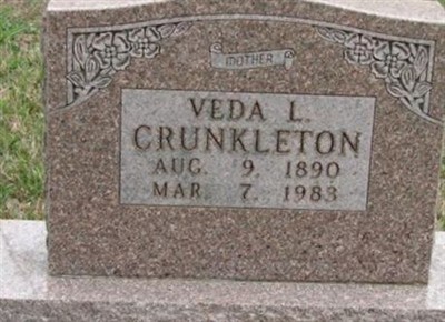 Veda L. Crunkleton on Sysoon