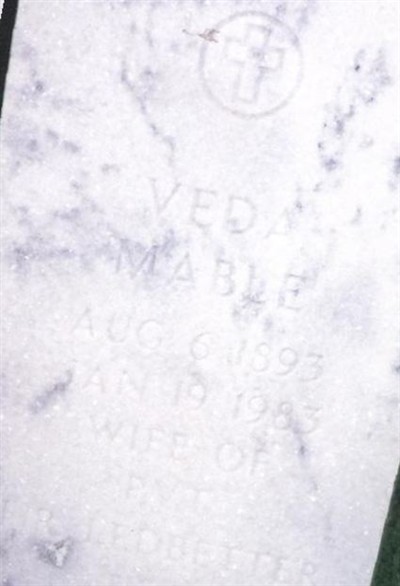 Veda Mable Ledbetter on Sysoon