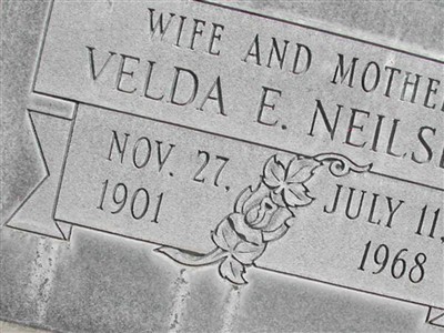 Velda E. Neilsen on Sysoon