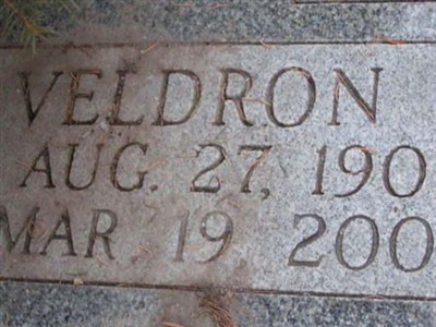 Veldron Jeneal Ahlmstrom Hronek Thacker on Sysoon