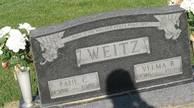 Velma B Beldon Weitz on Sysoon