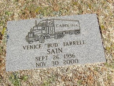 Venice Farrell "Bud" Sain on Sysoon