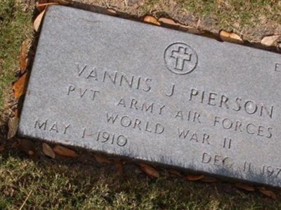 Venis J Pierson on Sysoon