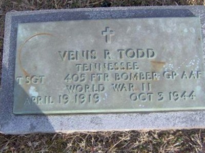 Venis R. Todd on Sysoon