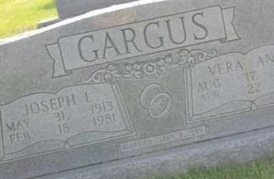 Vera Ann Gargus on Sysoon