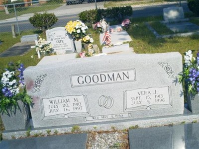 Vera Juanita Parker Goodman on Sysoon