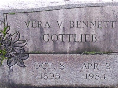 Vera V. Bennett Gottlieb on Sysoon