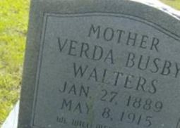 Verda Busby Walters on Sysoon