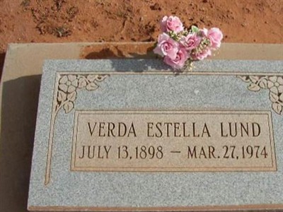Verda Estella Graff Lund on Sysoon