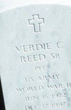 Verdie C Reed, Sr on Sysoon