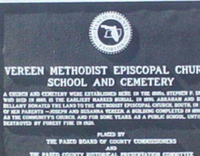 Vereen Cemetery on Sysoon
