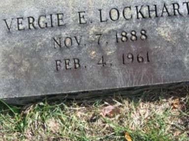Vergie E. Lockhart on Sysoon