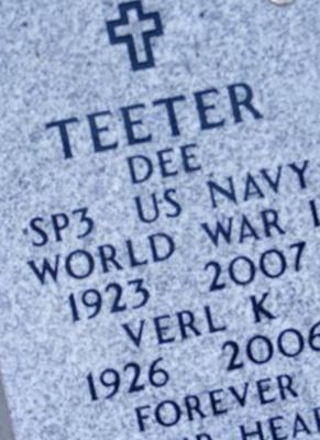Verl K. Teeter on Sysoon
