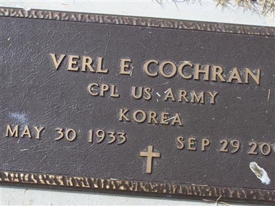 Verle Eugene Cochran on Sysoon
