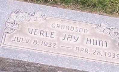 Verle J. Hunt on Sysoon