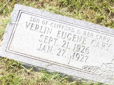 Verlin Eugene Cary on Sysoon