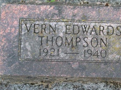 Vern Edwards Thompson on Sysoon