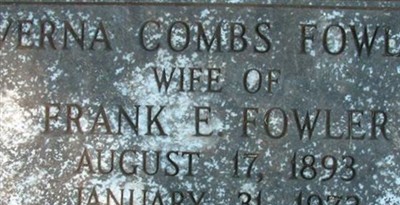Verna Combs Fowler on Sysoon