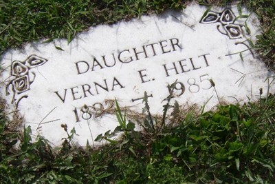 Verna E. Helt on Sysoon