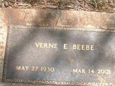 Verne E. Beebe on Sysoon