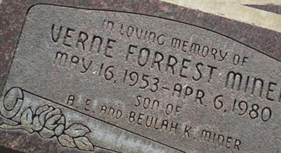 Verne Forrest Miner on Sysoon