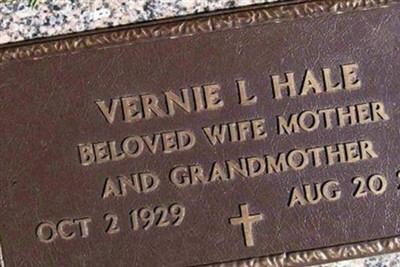 Vernie L. Hale on Sysoon