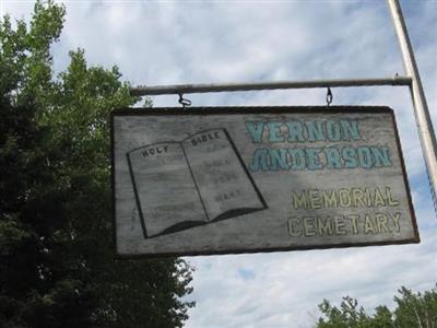 Vernon Anderson Memorial Cemetery on Sysoon