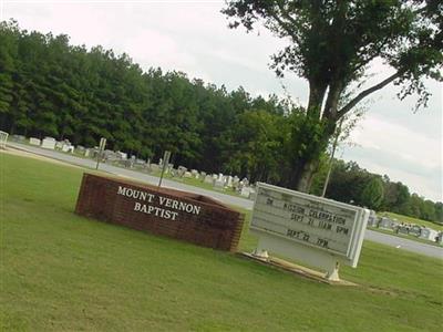 Mount Vernon Baptist Church Cemetery (Vale) on Sysoon