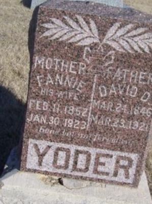 Veronica "Fannie" Miller Yoder on Sysoon