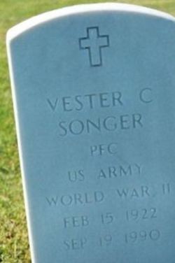 Vester C Songer on Sysoon