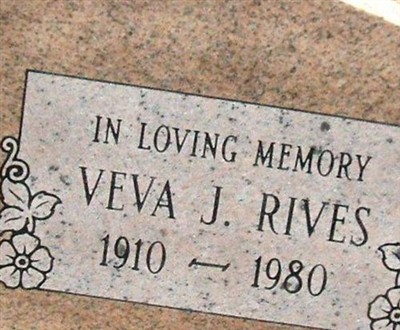 Veva June Rives on Sysoon