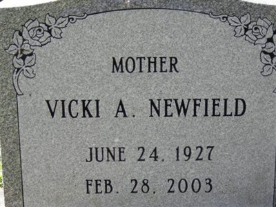 Vicki A. Real Newfield on Sysoon