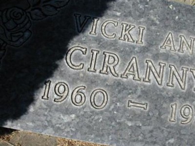 Vicki Ann Ciranny on Sysoon