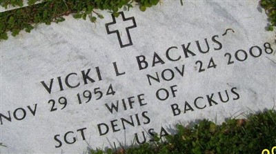 Vickie L. Backus on Sysoon