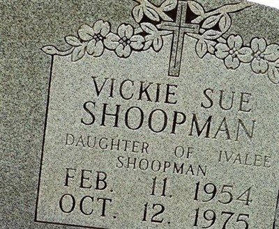 Vickie Sue Shoopman on Sysoon
