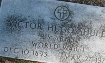 Victor Hugo Shuler on Sysoon