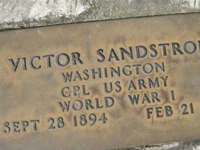 Corp Victor Sandstrom on Sysoon