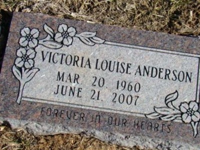 Victoria "Vicky" L. Anderson on Sysoon