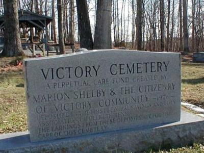 Victory Baptist Church Cemetery on Sysoon