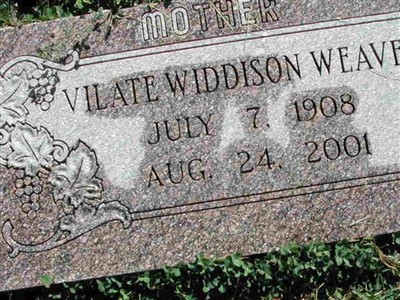 Vilate Widdison Weaver on Sysoon