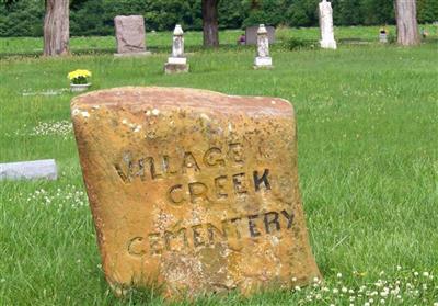Village Creek Cemetery on Sysoon