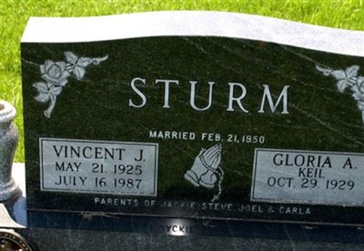 Vincent J. Sturm on Sysoon