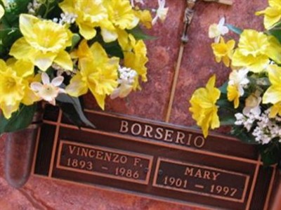 Vincenzo F Borserio on Sysoon