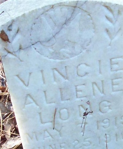 Vincie Allene Long on Sysoon