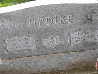 Vinette E. Bates Updike on Sysoon