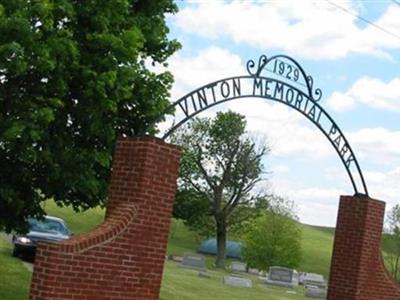 Vinton Memorial Cemetery on Sysoon